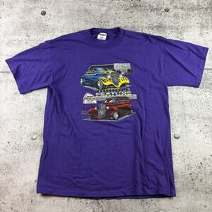 Vintage Hot Rod Shirt Drive-ins Size Large
